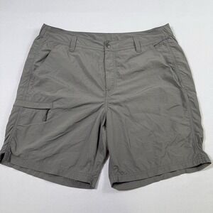 FILSON Cargo Short Mens Large Dark Gray Glines Canyon Hiking Outdoor Trail EUC